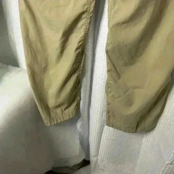 The North Face Pants Mens L Khaki Convertible Shorts Ankle Zip Hiking Cargo - Picture 9 of 13